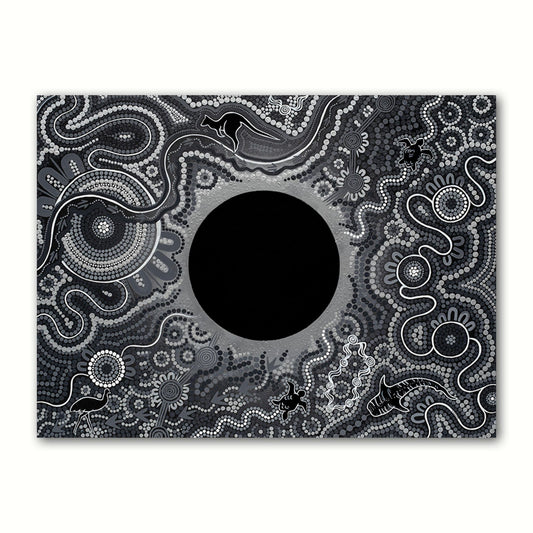 2023 Eclipse - Original Artwork - Acrylic on Canvas 110 x 90cm